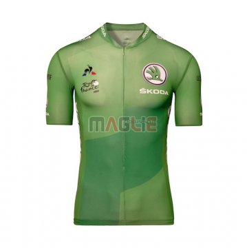 Maglia Tour de France Manica Corta 2020 Verde(2)