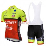 Maglia Wilier Manica Corta Verde e Rosso