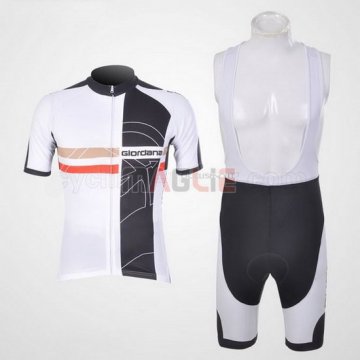 Maglia Giordana manica corta 2011 nero e bianco