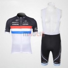 Maglia Trek manica corta 2011 blu e bianco