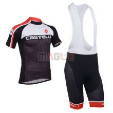 Maglia Castelli manica corta 2013 nero e bianco
