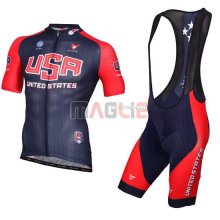 Maglia USA manica corta 2013 bianco e blu