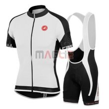 Maglia Castelli manica corta 2015 nero e bianco