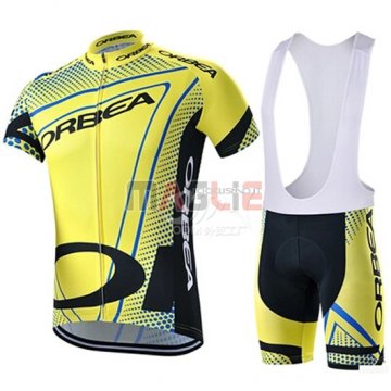 Maglia Orbea manica corta 2015 giallo e nero