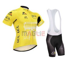 Maglia Tour de France manica corta 2015 giallo