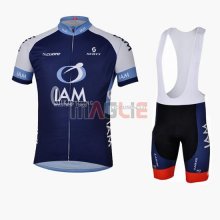 Maglia IAM manica corta 2016 blu e bianco