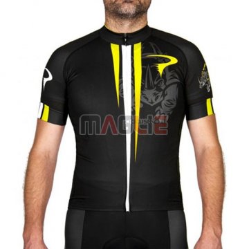 Maglia Pinarello manica corta 2016 giallo e nero