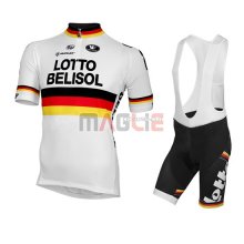 Maglia Lotto manica corta 2016 bianco e rosso