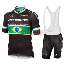 Maglia Cannondale Shimano Campione Brasile Manica Corta 2019