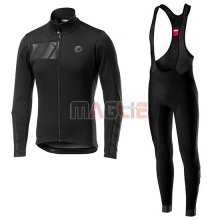 Maglia Castelli Raddoppia 2 Manica Lunga 2019 Nero