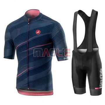 Maglia Giro d'Italia Manica Corta 2019 Spento Blu