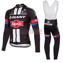 Maglia Sky manica lunga 2016 nero e rosso