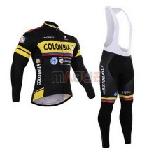 Maglia Colombia manica lunga nero e giallo