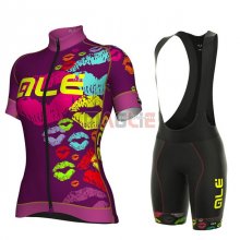 Maglia ALE Manica Corta 2018 Fuxia