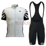 Maglia ALE manica corta 2016 bianco nero