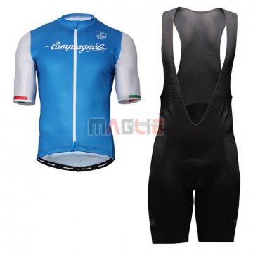 Maglia Campagnolo Iridio Manica Corta Blu Bianco