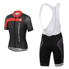 Maglia Castelli 3T 2015 nero e rosso