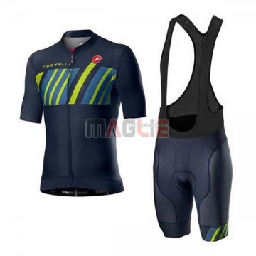 Maglia Castelli Manica Corta 2020 Nero Verde