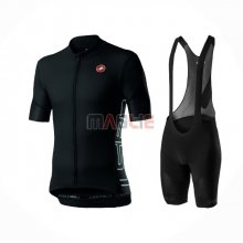 Maglia Castelli Manica Corta 2021 Scuro Nero