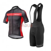 Maglia Merida Manica Corta 2020 Rosso Nero