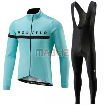 Maglia Morvelo Blu Manica Corta 2018