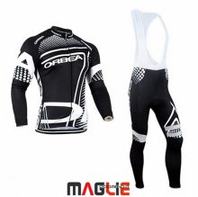 Maglia Orbea Manica Lunga 2017 Bianco e Nero