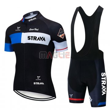 Maglia STRAVA Manica Corta 2020 Nero