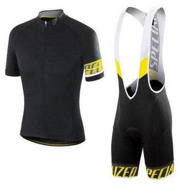 Maglia Specialized Manica Corta 2018 Nero Giallo Bianco