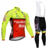 Maglia Wilier Manica Lunga 2018 Verde e Rosso