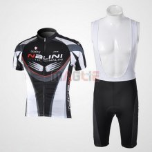 Maglia Nalini manica corta 2010 nero e bianco