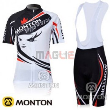 Donne Maglia Monton manica corta 2011 bianco e nero