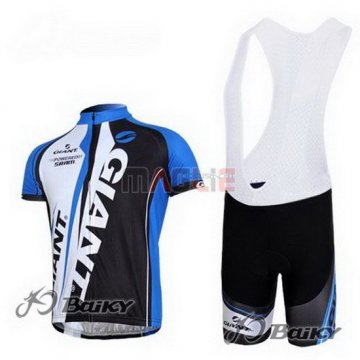 Maglia Giant manica corta 2011 blu e nero