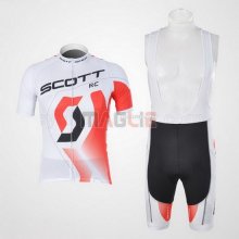 Maglia Scott manica corta 2012 bianco e rosso