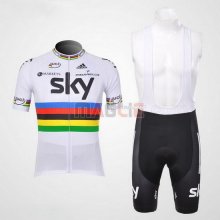 Maglia Sky manica corta 2012 rosso e bianco