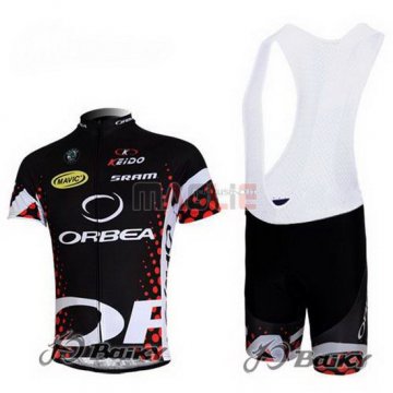 Maglia Orbea manica corta 2013 nero e rosso