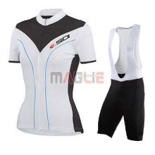 Donne Maglia Nalini manica corta 2015 nero e bianco