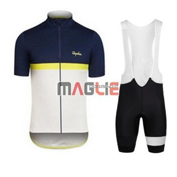 Maglia Rapha manica corta 2016 blu e bianco