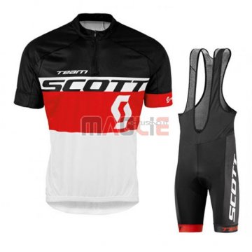 Maglia Scott manica corta 2016 giallo e bianco