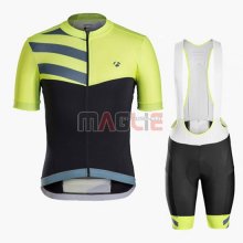 Maglia Trek manica corta 2016 nero e verde