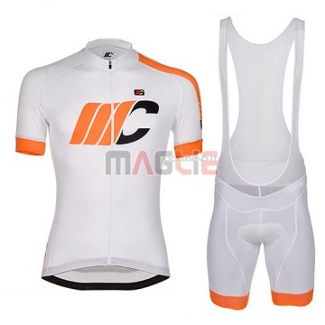 2018 Maglia Cipollini Easy Manica Corta Bianchi e Arancione