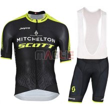 2018 Maglia Mitchelton Scott Nero