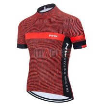 Maglia Northwave Manica Corta 2020 Rosso Nero Bianco