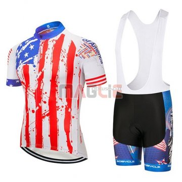 Maglia USA Manica Corta 2020 Blu Rosso Bianco