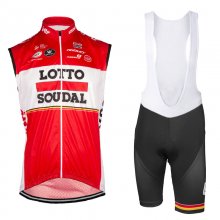 Gilet antivento Lotto Soudal 2017 rosso