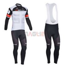 Maglia Nalini manica lunga 2013 nero e bianco