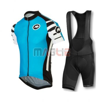 Maglia Assos manica corta 2016 nero e blu