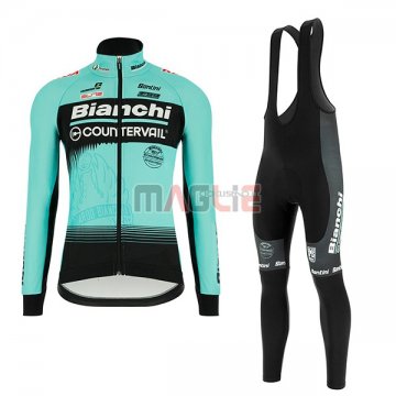 Maglia Bianchi ML 2018 Blu