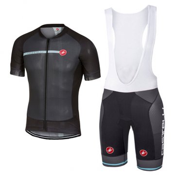 Maglia Castelli Manica Corta 2017 chiaro nero