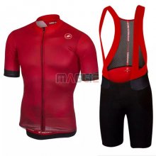 Maglia Castelli Manica Corta 2020 Rosso