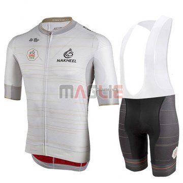 Maglia Castelli UAE Tour Manica Corta 2019 Bianco